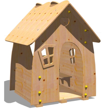 Casetta legno per bambini 